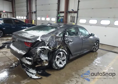 2019 Honda Insight Lx from USA, damaged, VIN 19XZE4F15KE011814